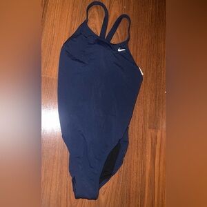 Navy Blue Speedo suit 34